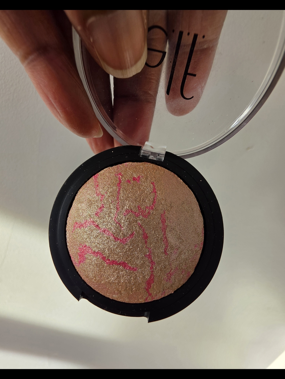 Discontinued ELF Baked Blush- Pinkastic